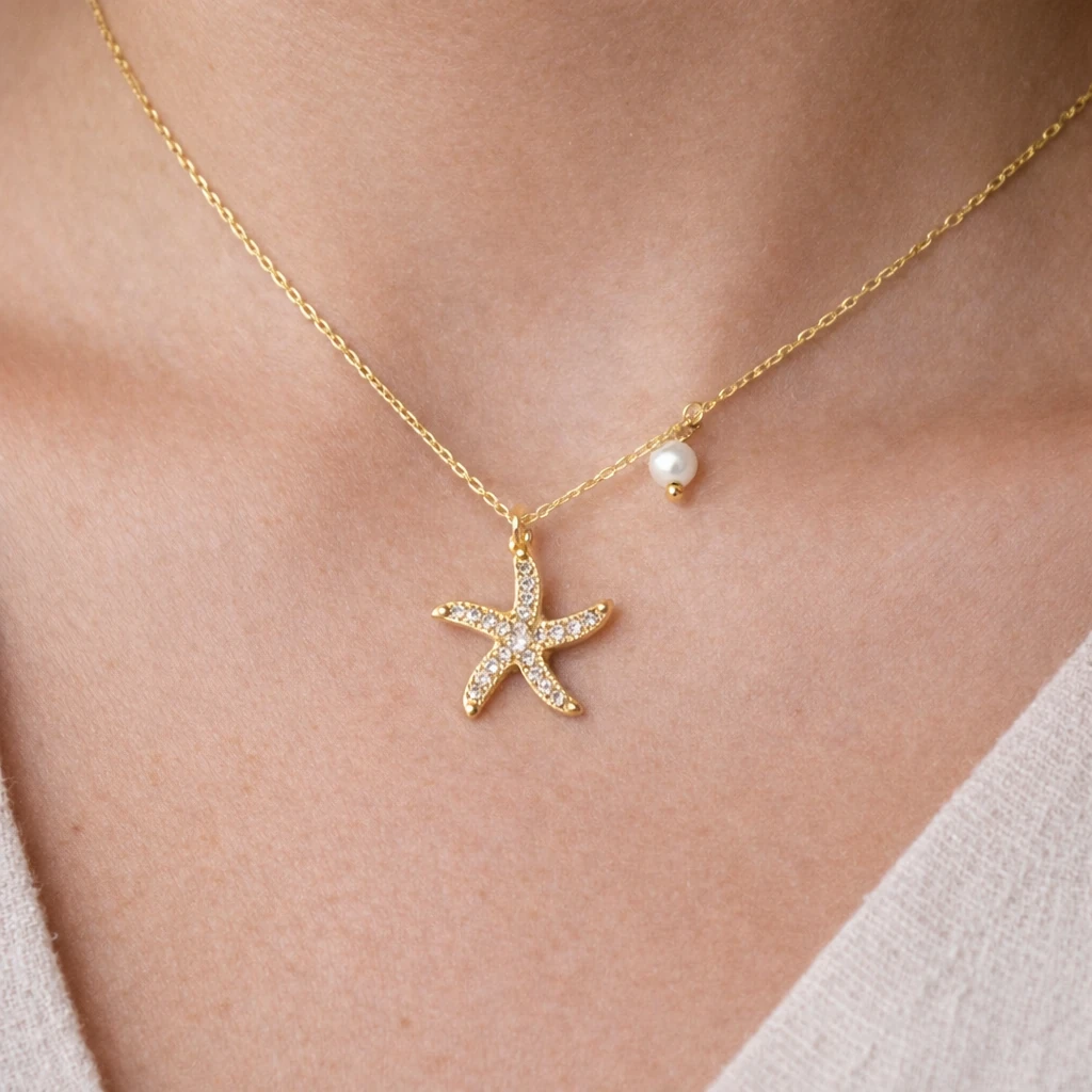 AVEI starfish necklace
